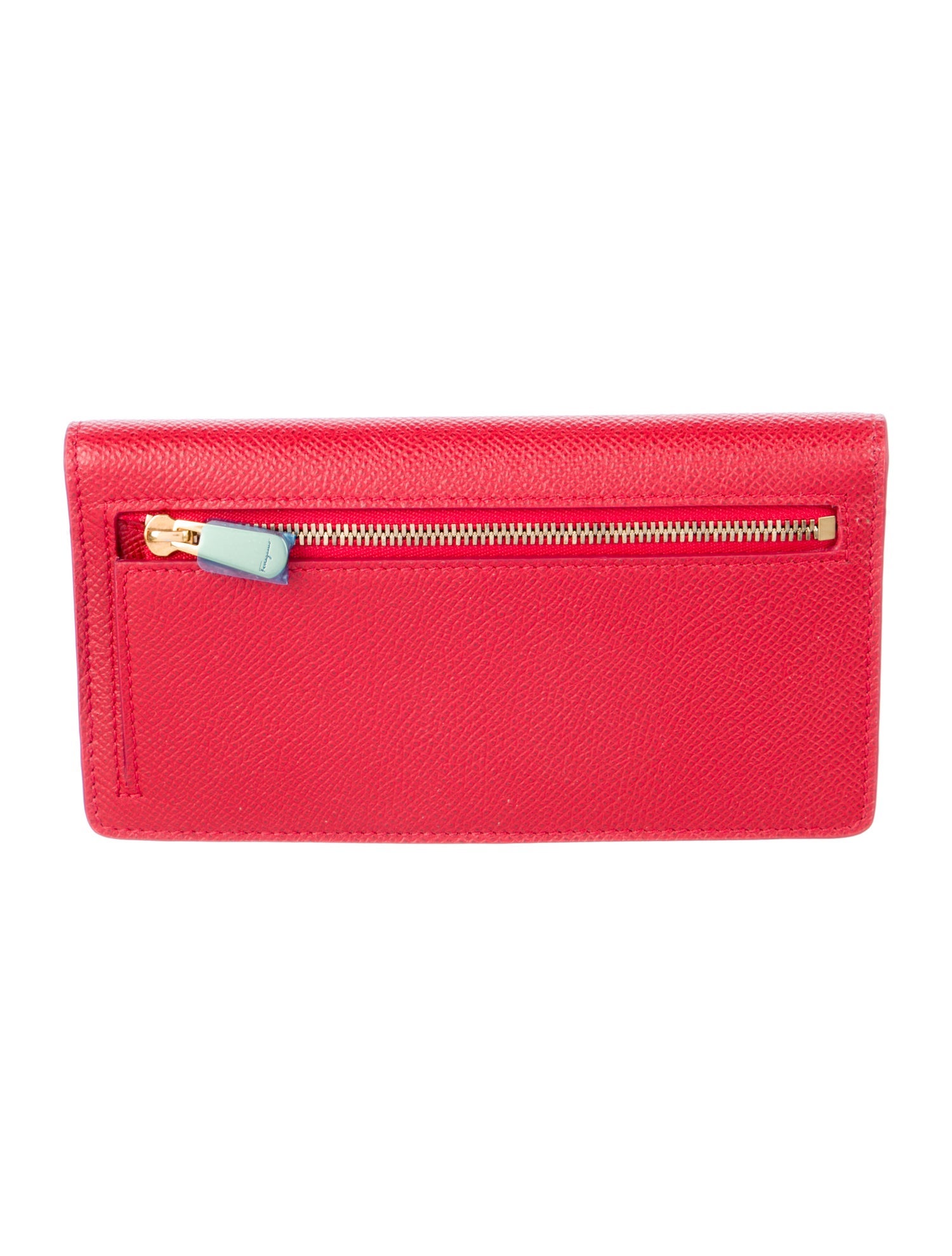 Ferragamo Leather Continental Wallet