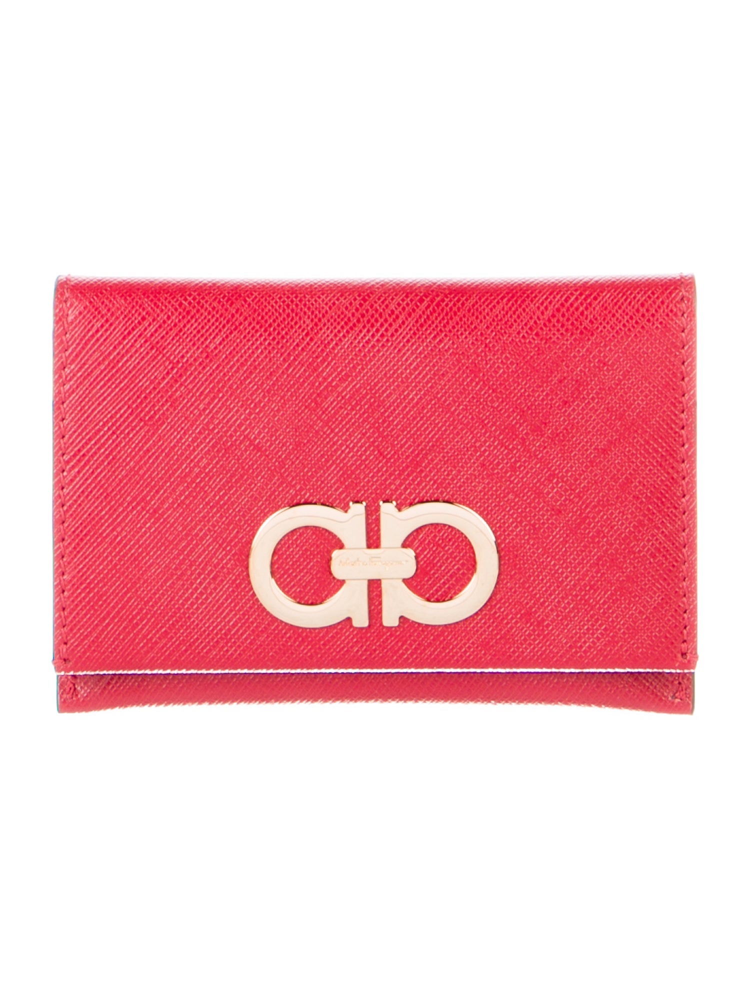 Ferragamo Leather Compact Wallet