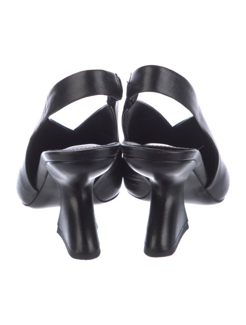 Ferragamo Leather Slingback Pumps