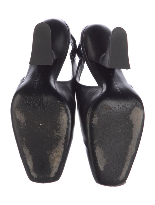 Ferragamo Leather Slingback Pumps