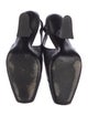 Ferragamo Leather Slingback Pumps