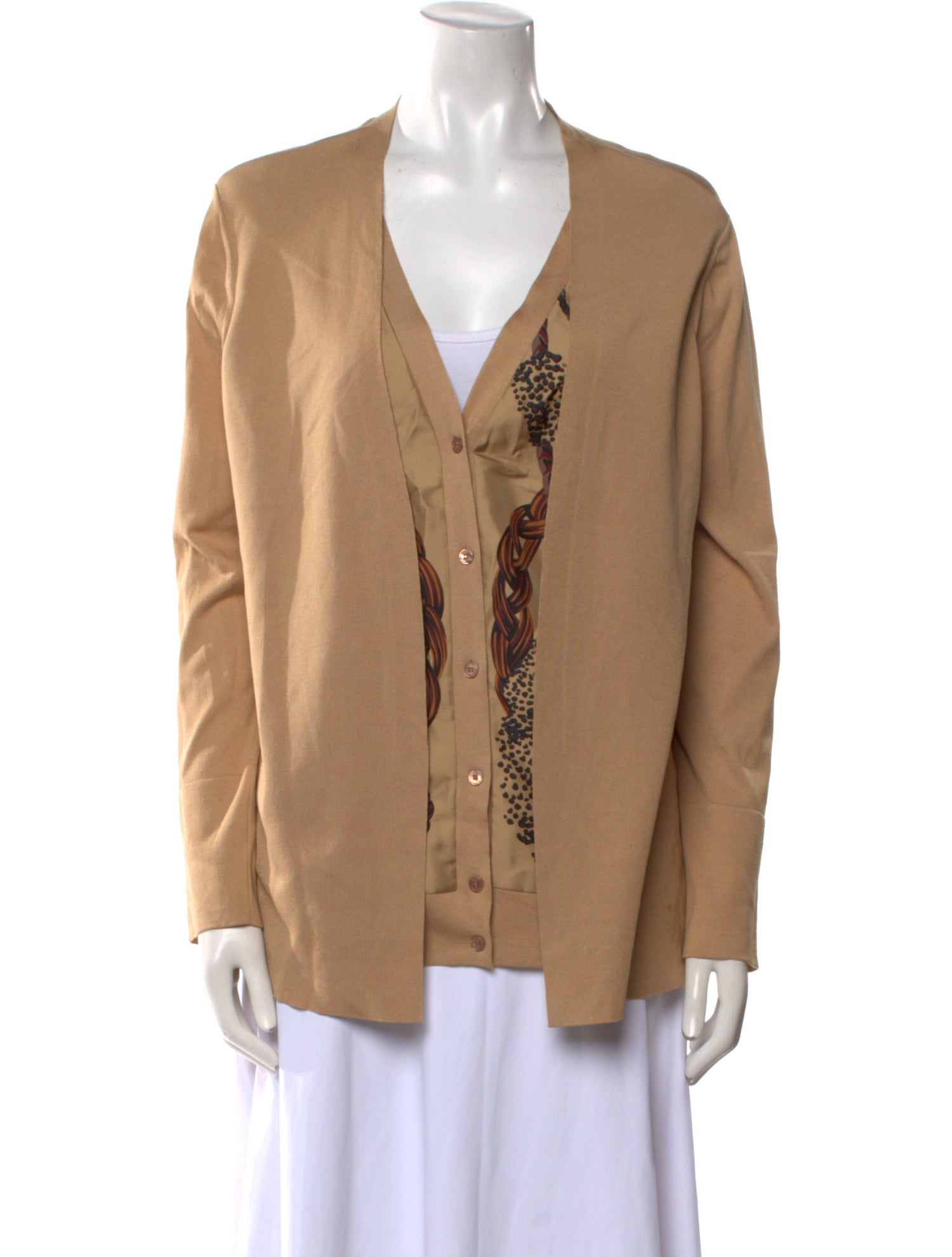 Ferragamo V-Neck Sweater w/ Tags