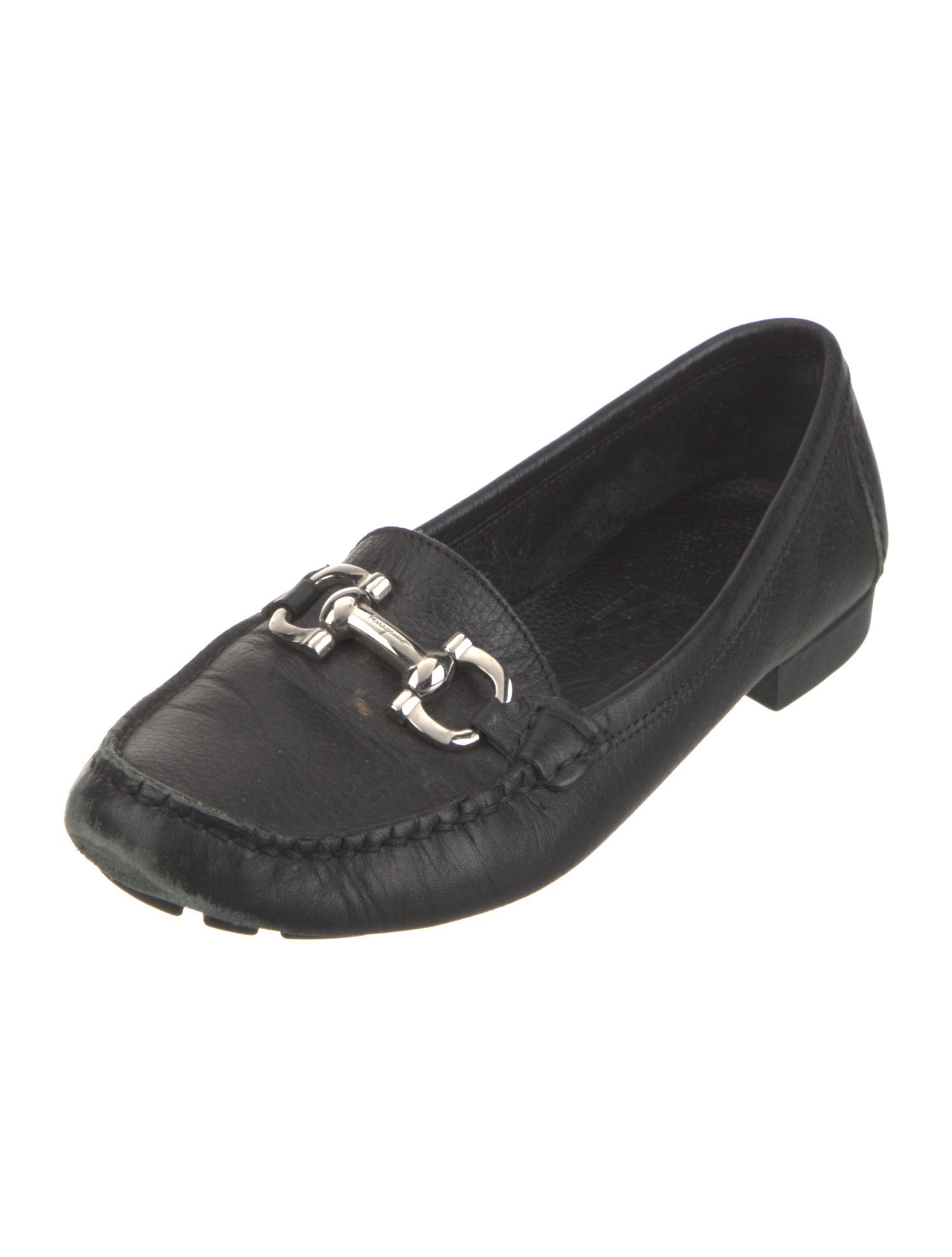 Ferragamo Leather Loafers