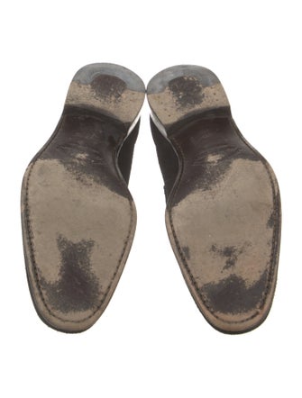 Ferragamo Suede Loafers