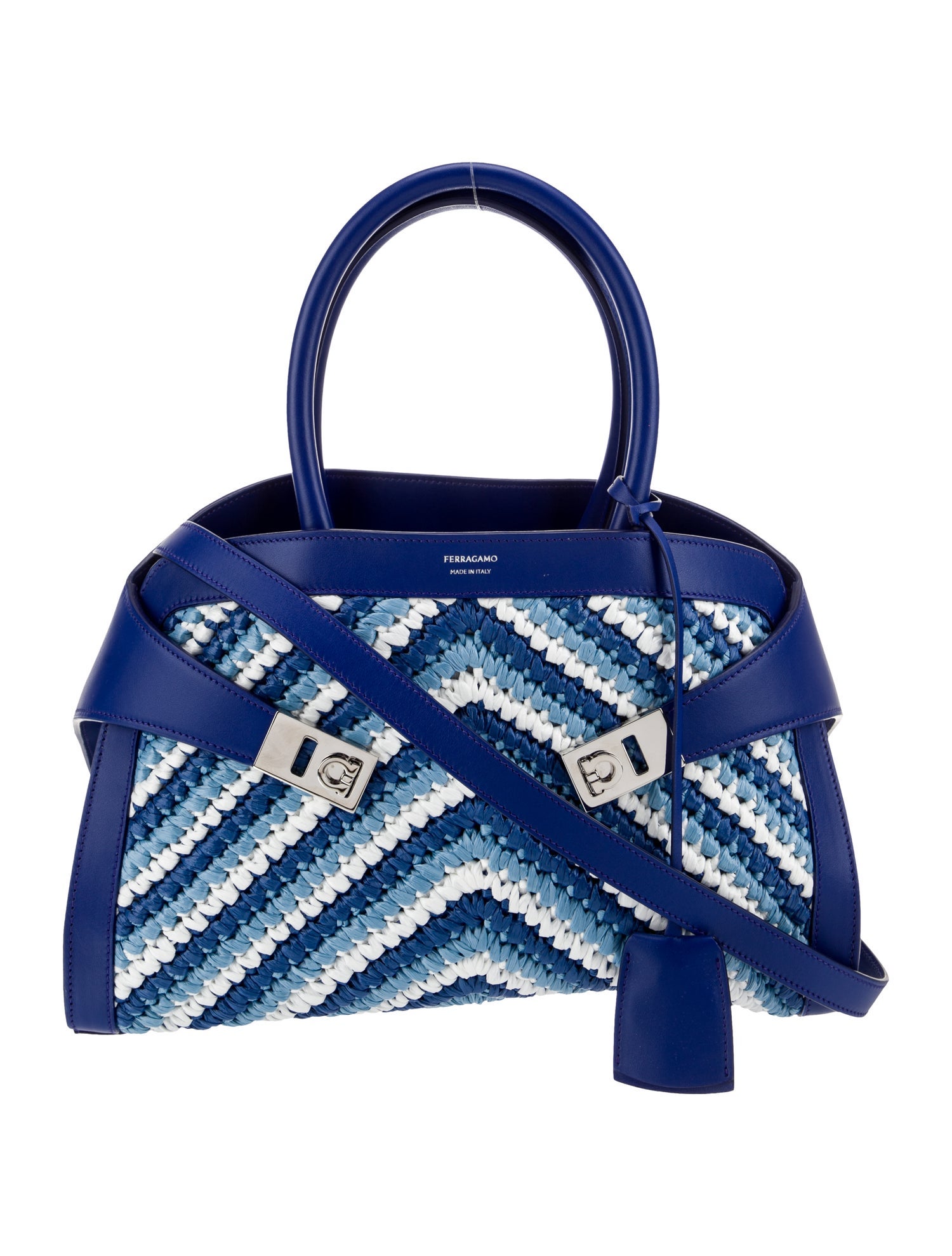 Ferragamo Leather Top Handle Bag