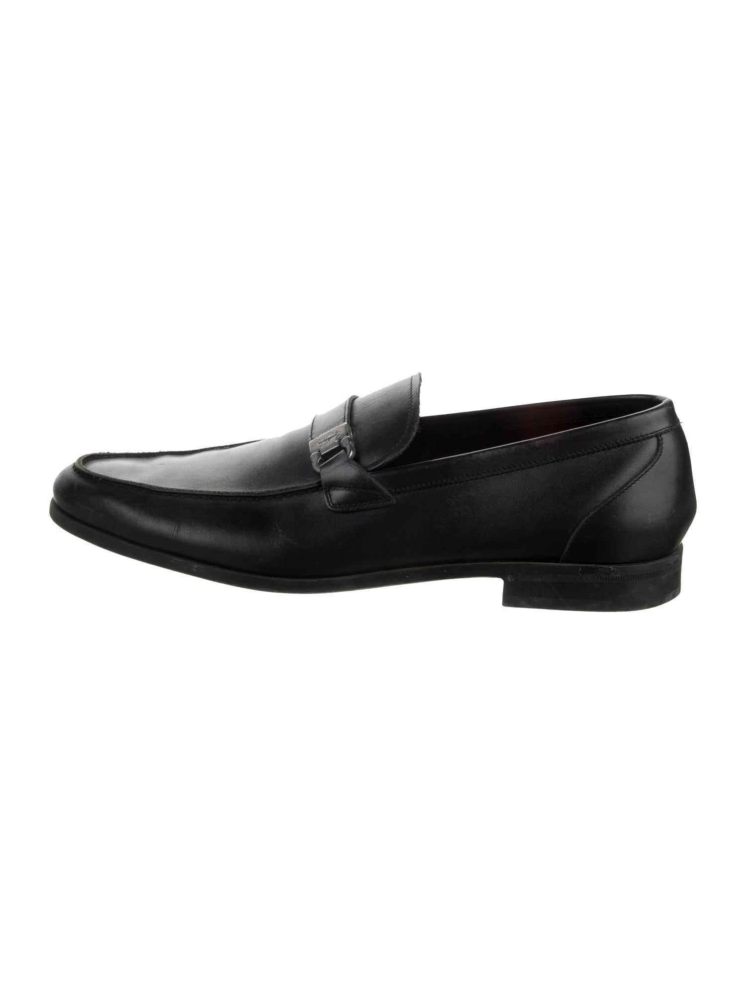 Ferragamo Leather Dress Loafers