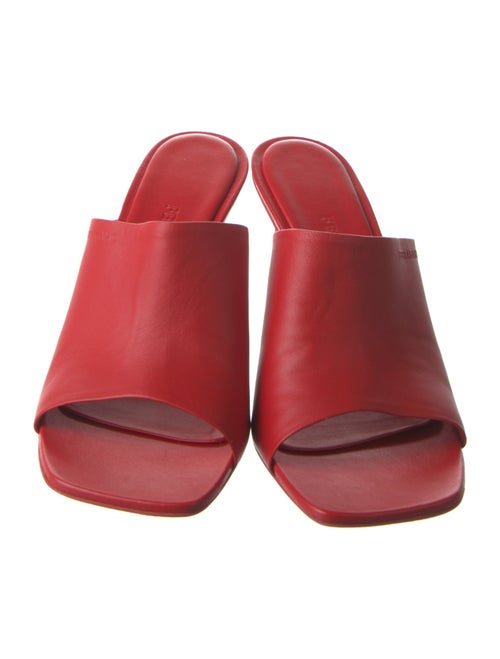 Ferragamo Leather Slides