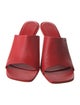 Ferragamo Leather Slides