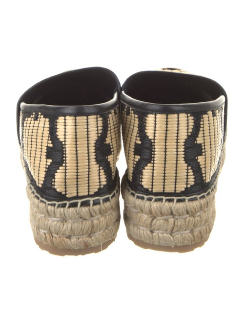 Ferragamo Leather Printed Espadrilles