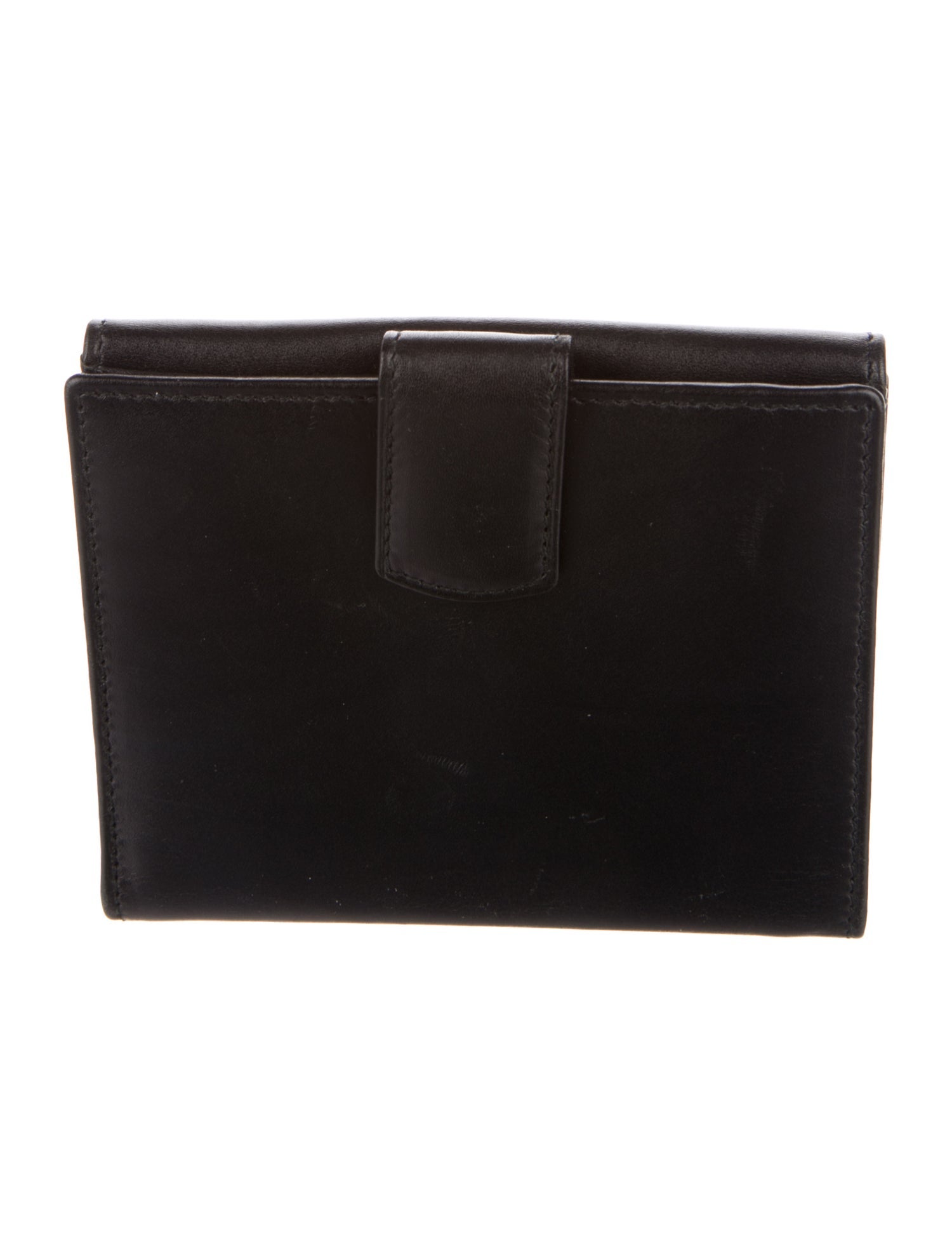 Ferragamo Leather Compact Wallet