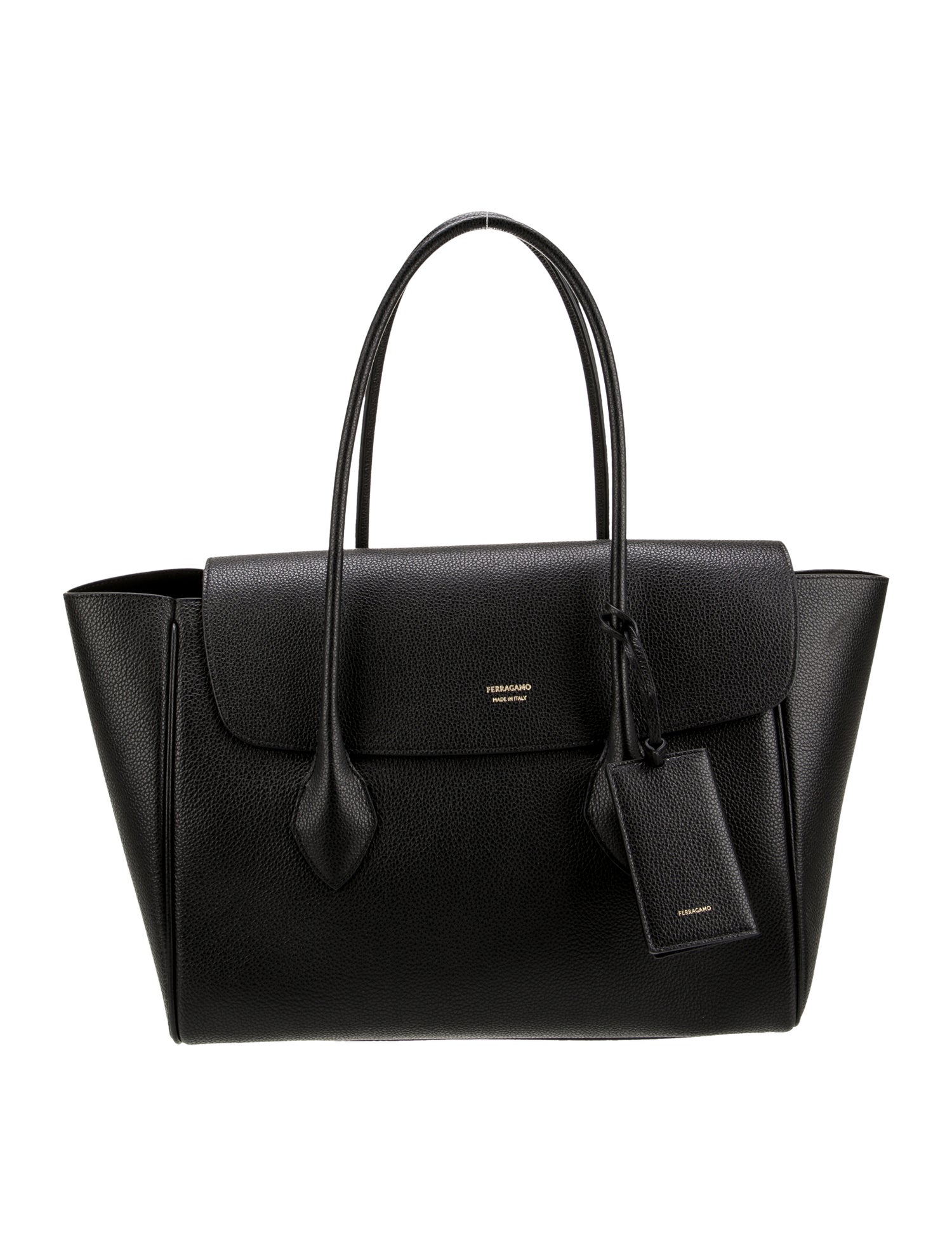 Ferragamo Leather Top Handle Bag