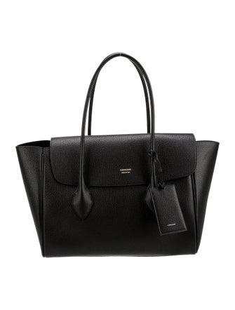 Ferragamo Leather Top Handle Bag