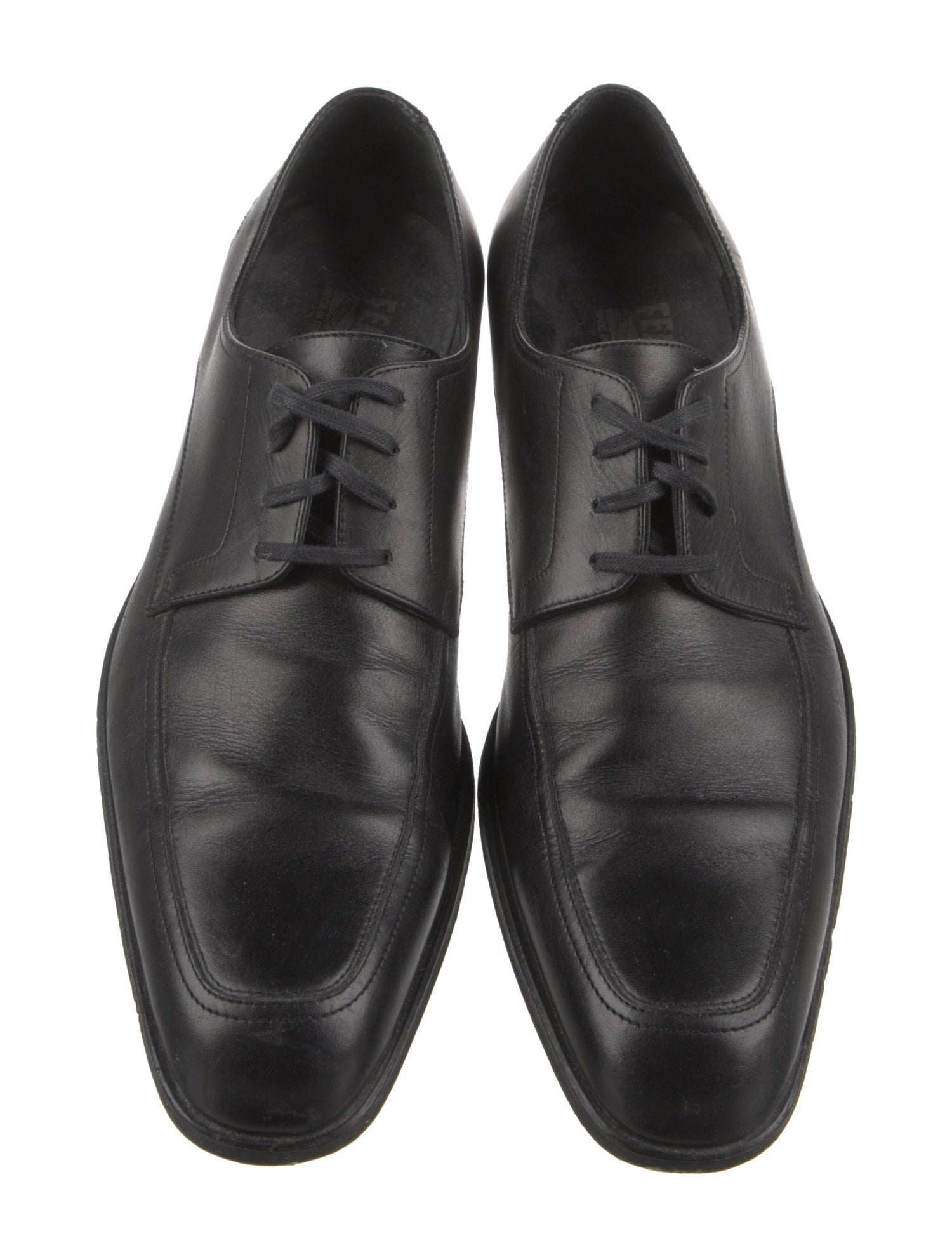 Ferragamo Leather Derby Shoes