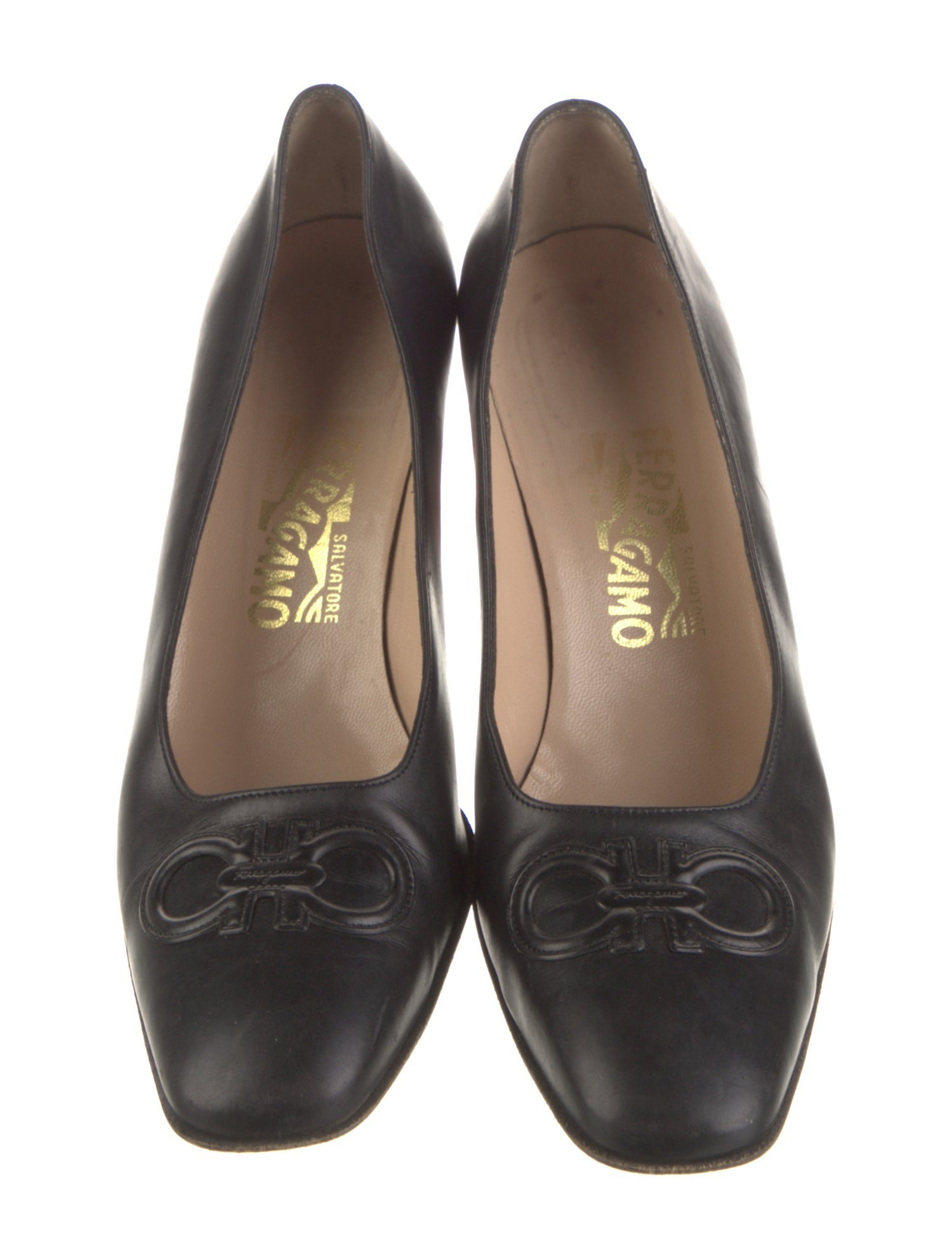 Salvatore Ferragamo Leather Pumps