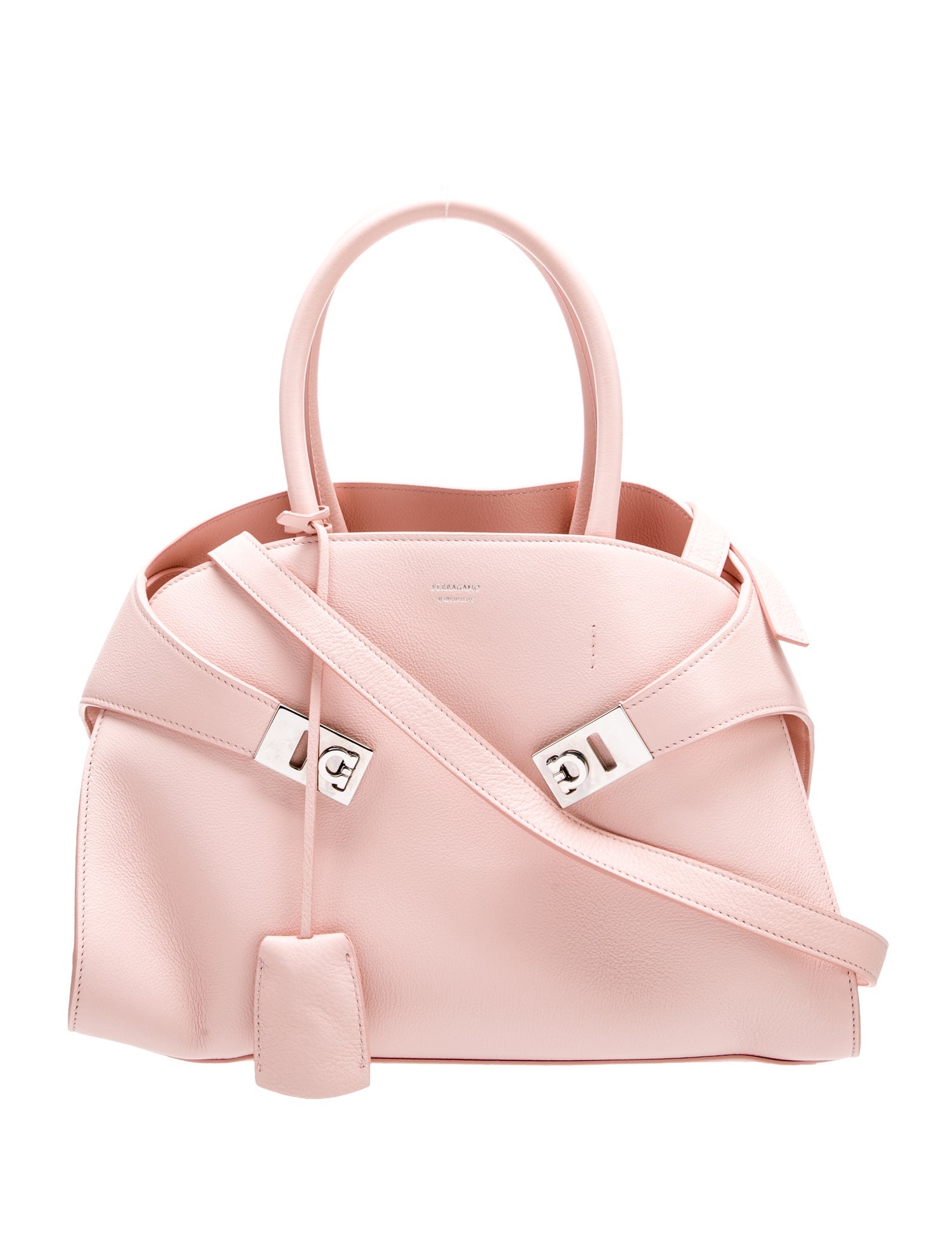 Ferragamo Gancio Hug leather handbag Medium