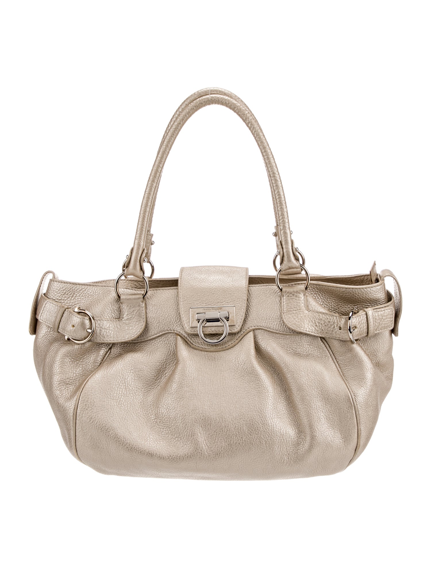 Ferragamo Leather Shoulder Bag