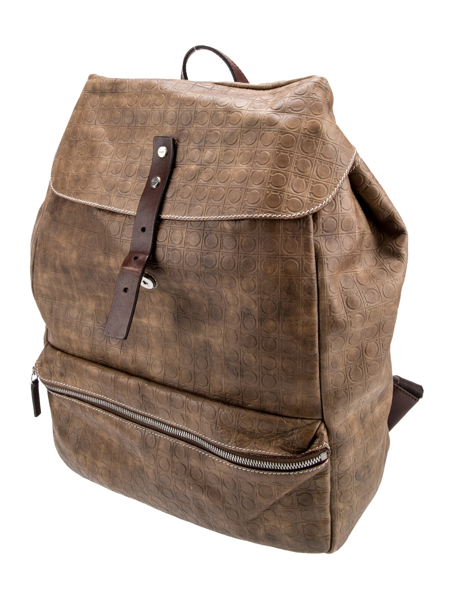 Ferragamo Leather Backpack