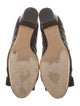 Ferragamo Leather Bow Accents Flats