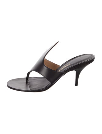 Ferragamo Leather Slingback Sandals w/ Tags