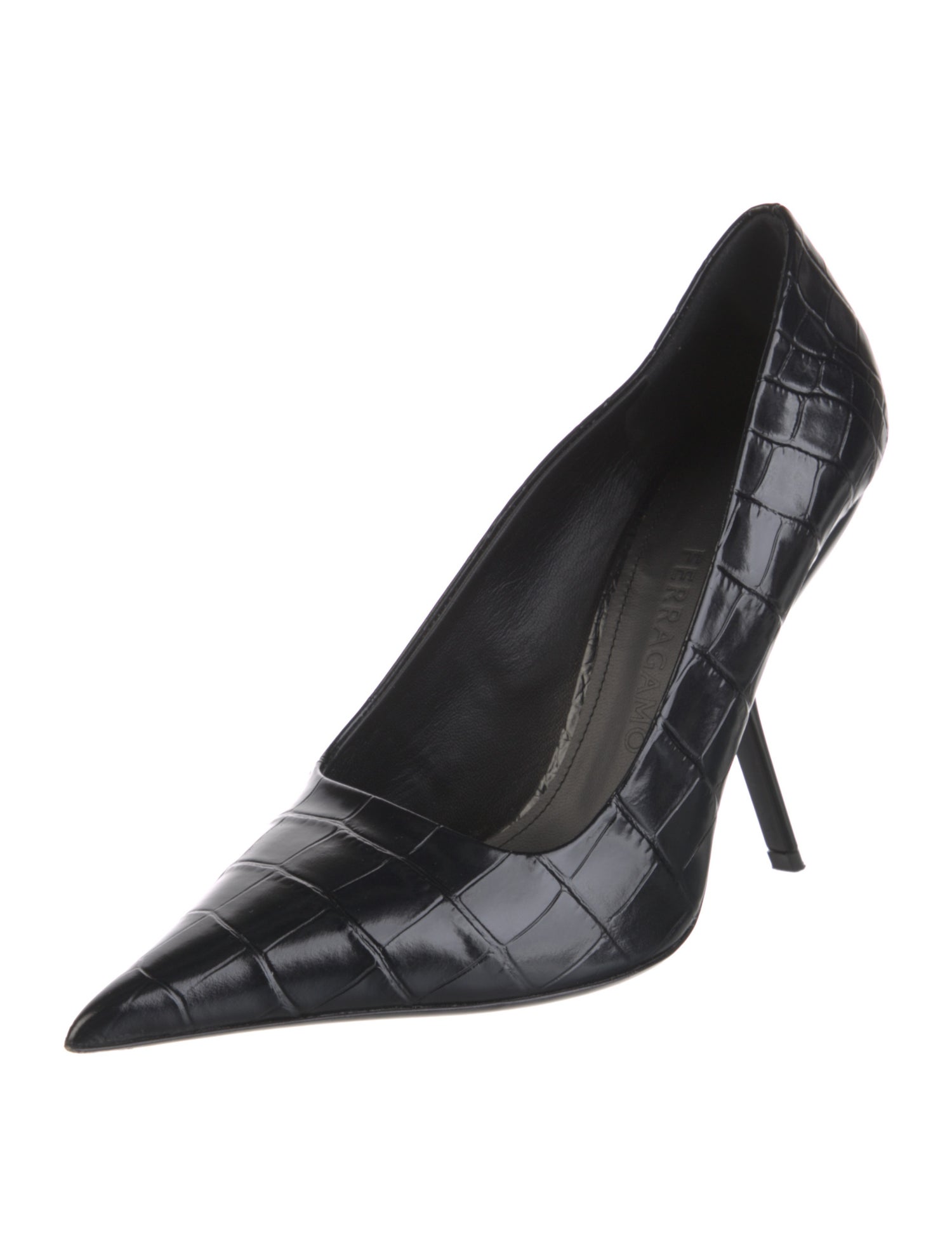 Ferragamo Leather Pumps