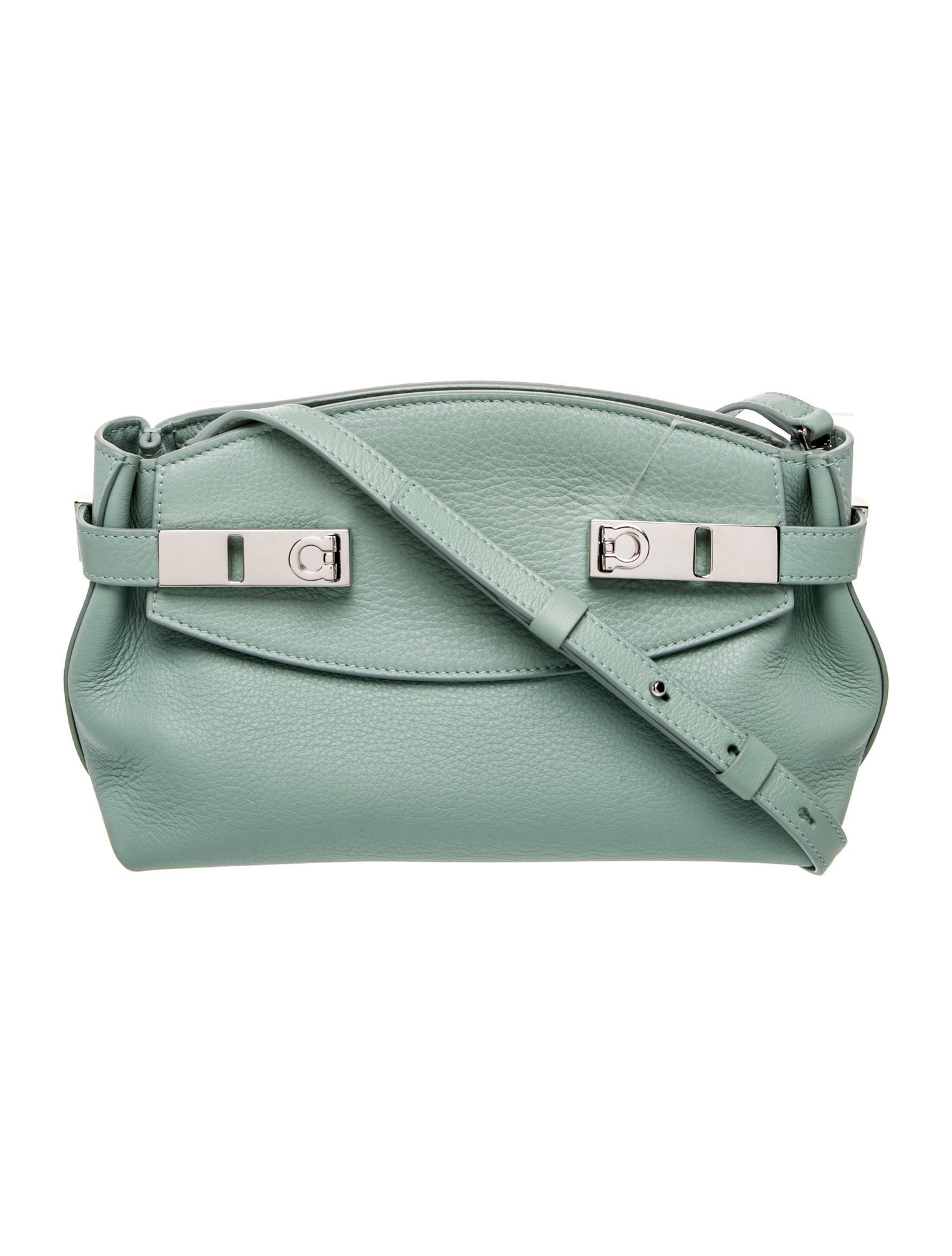 Ferragamo Leather Hug Bag Small