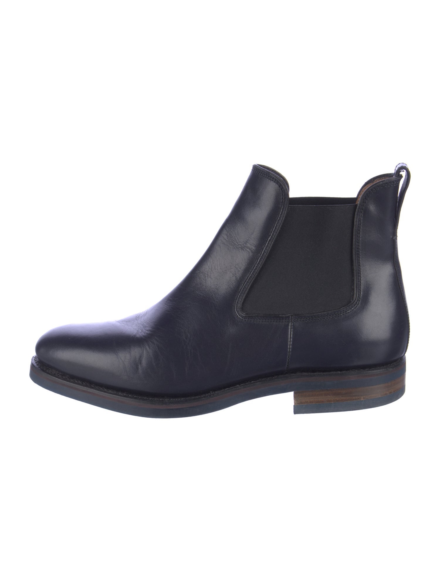 Salvatore Ferragamo Leather Chelsea Boots