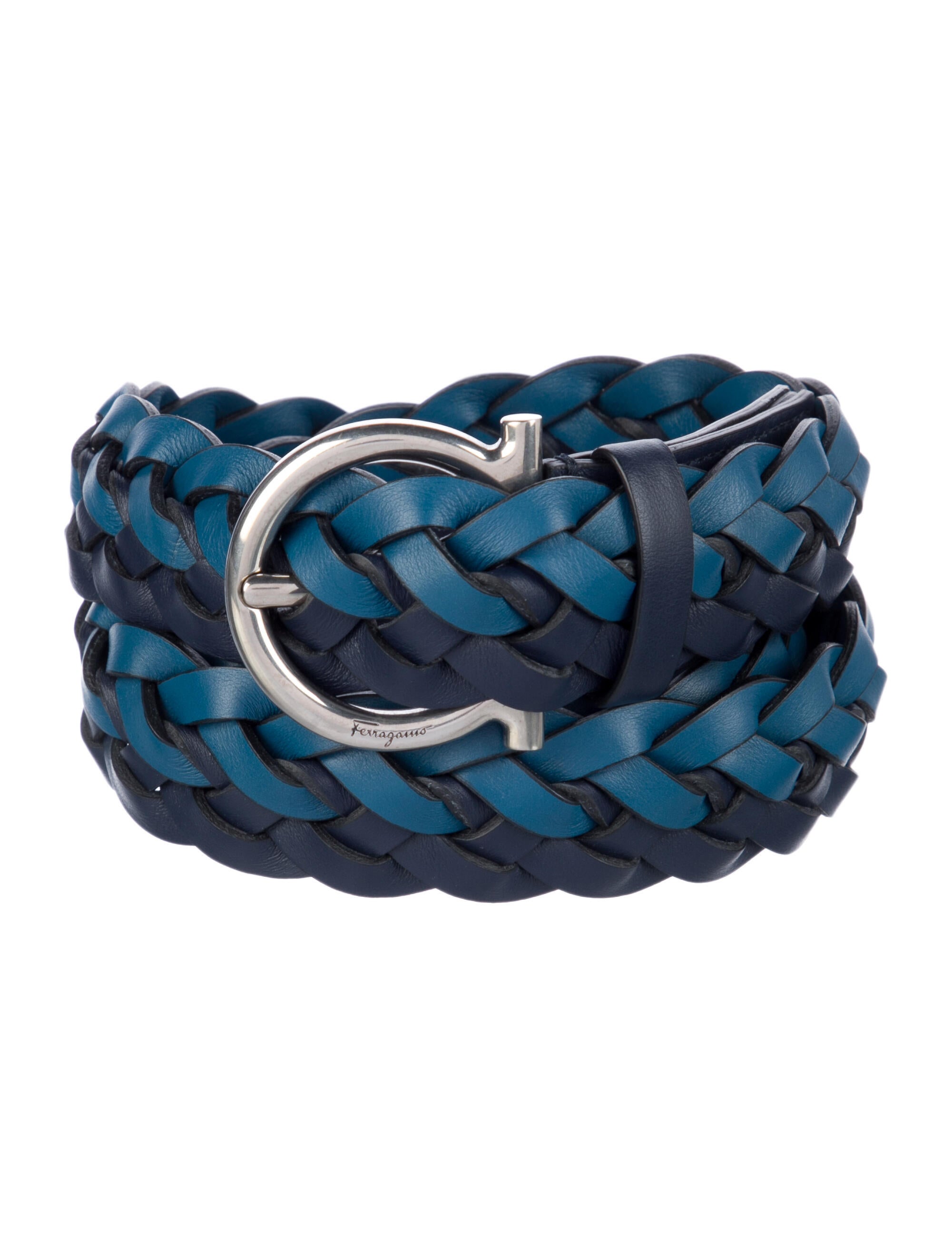 Ferragamo Skinny Leather Waist Belt