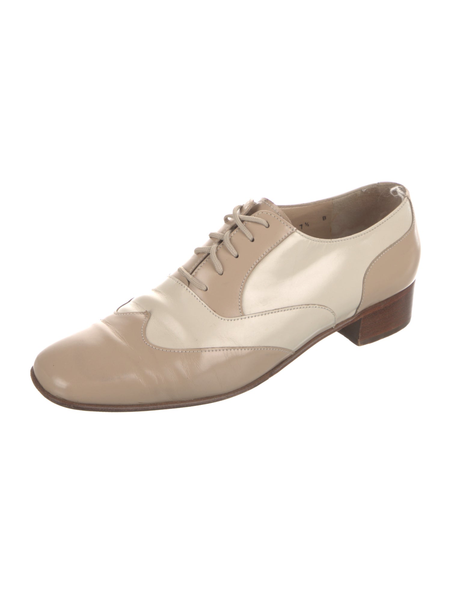 Ferragamo Leather Oxfords