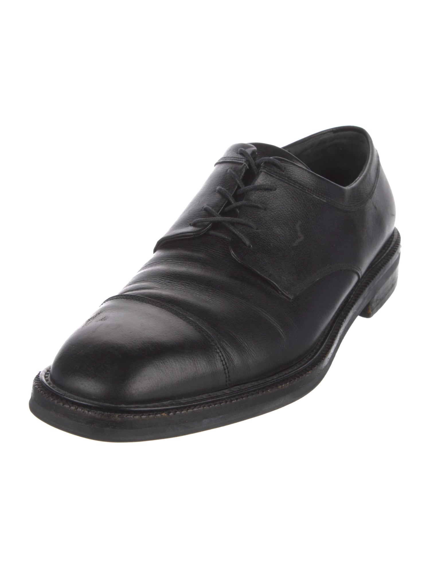 Ferragamo Leather Derby Shoes