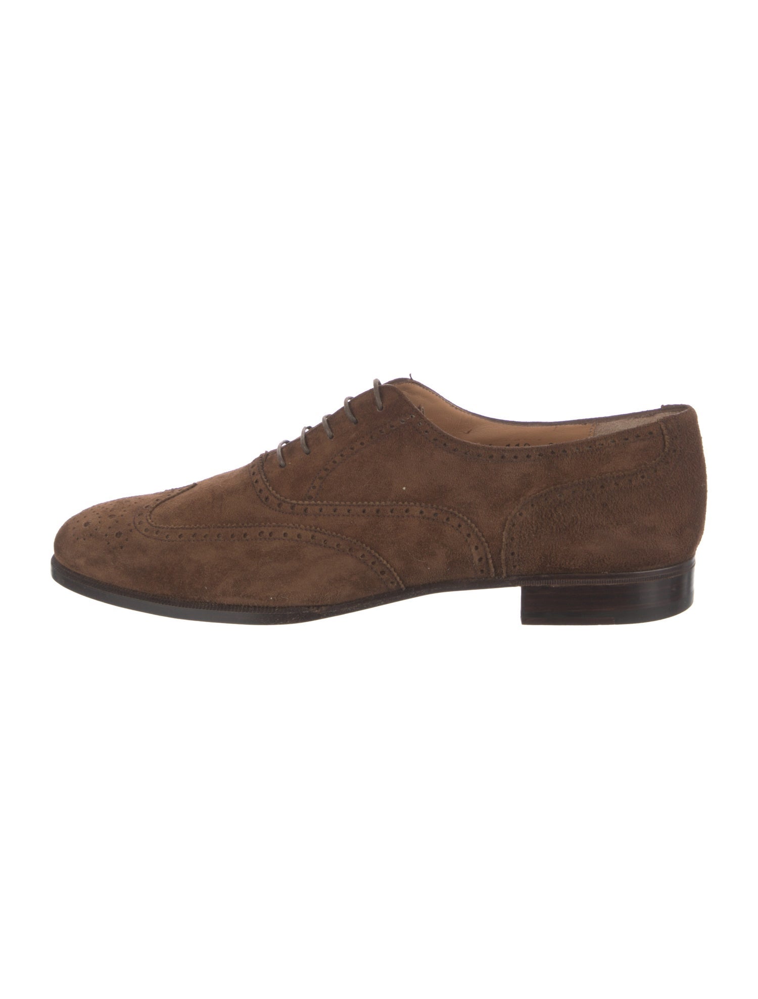 Salvatore Ferragamo Suede Brogues