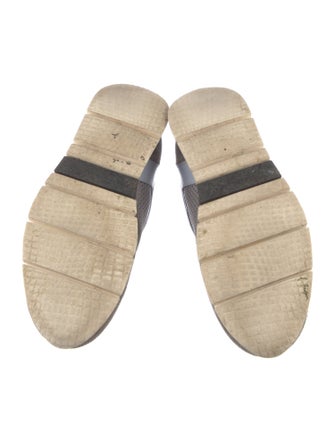 Ferragamo Colorblock Pattern Athletic Sneakers