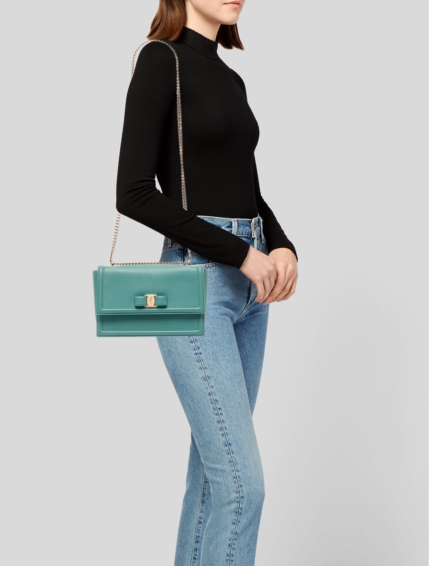 Ferragamo Leather Crossbody Bag