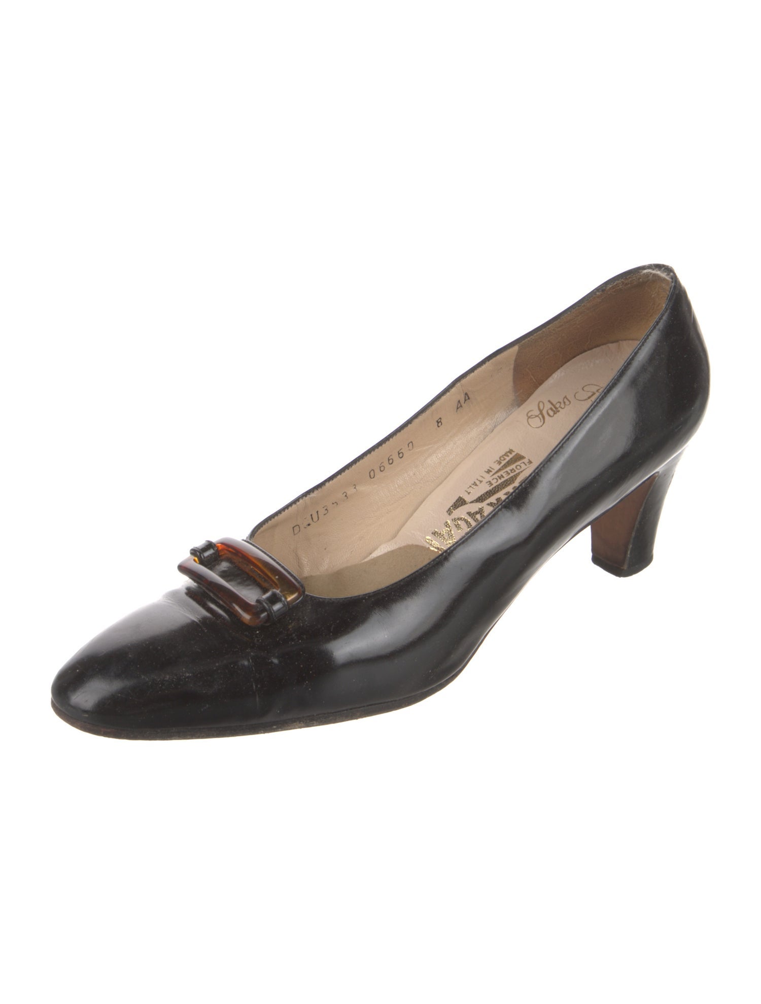 Ferragamo Patent Leather Pumps