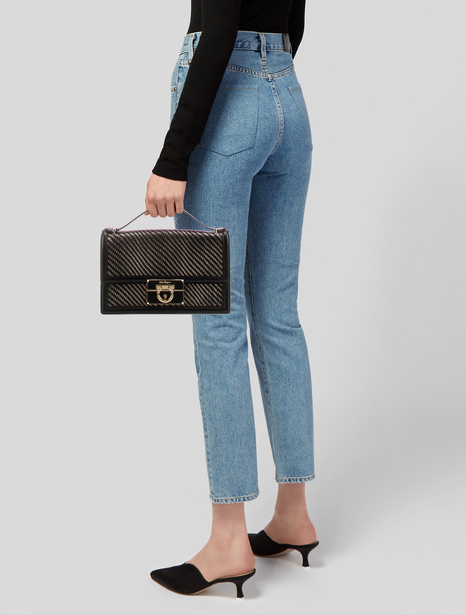 Ferragamo Gancini Briefcase