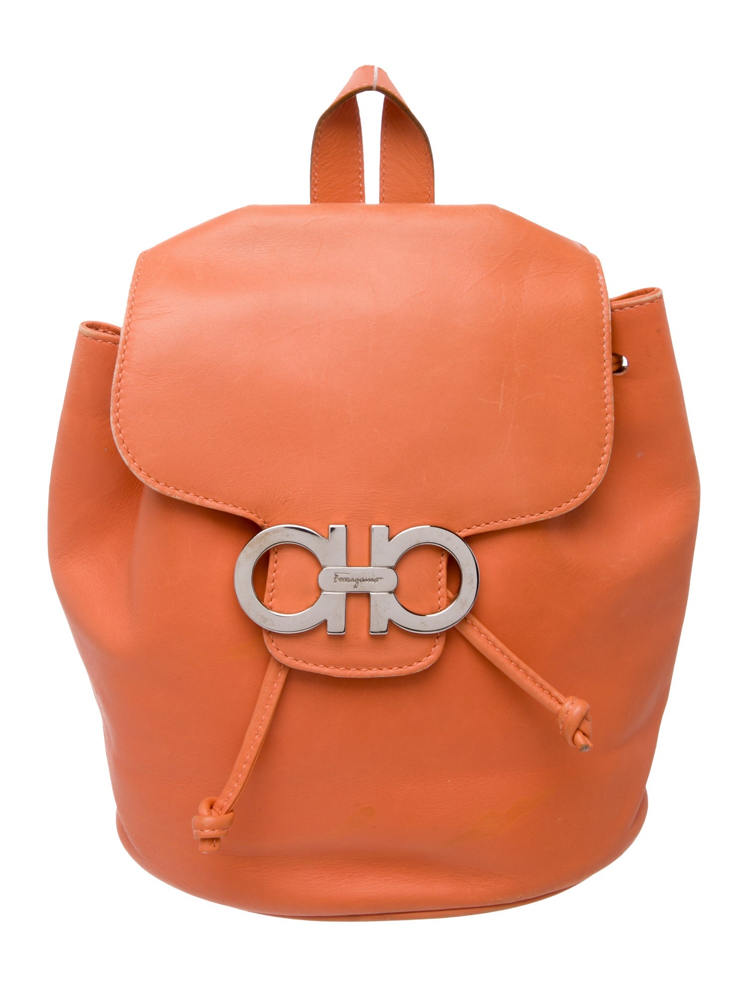 Salvatore Ferragamo Leather Backpack