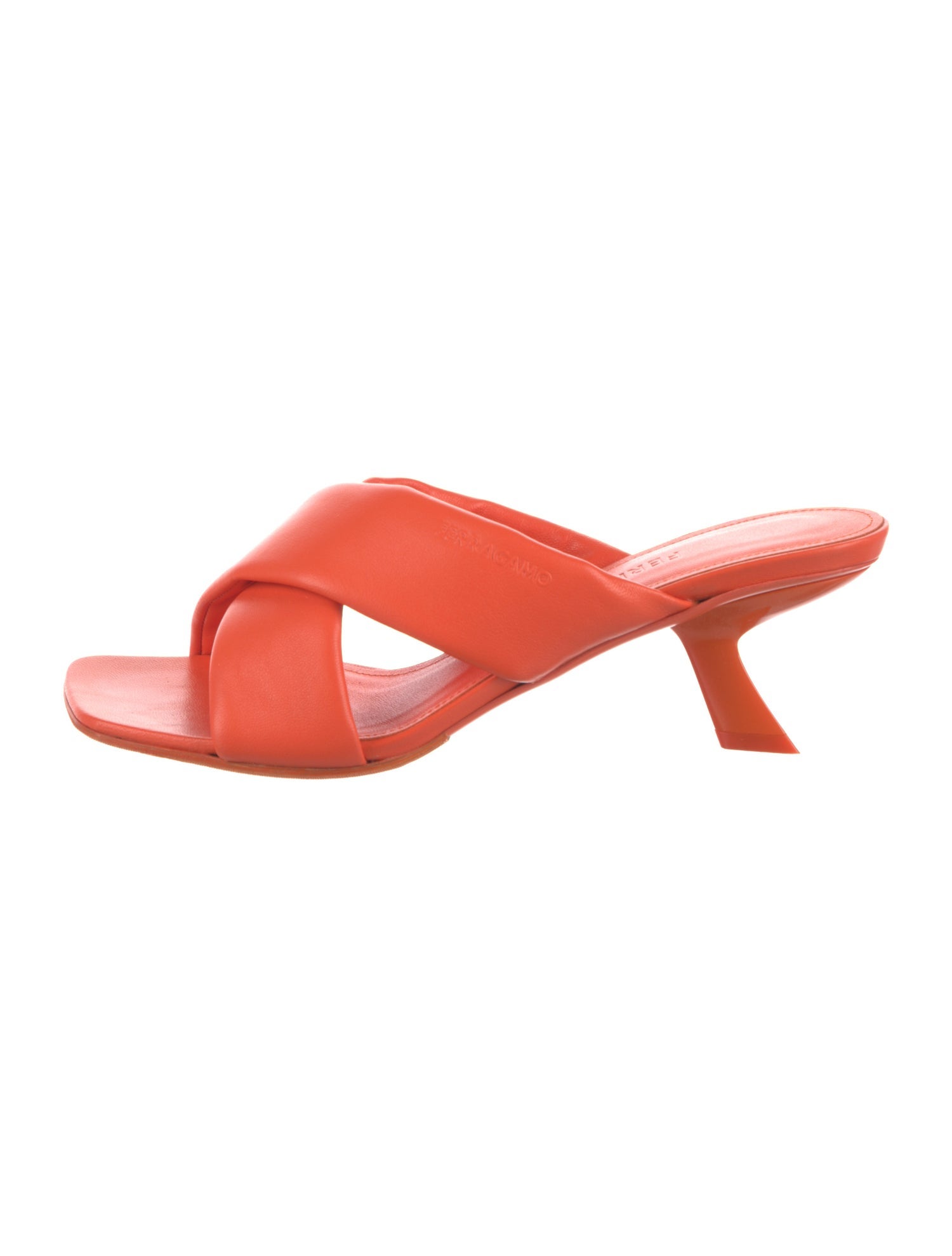 Ferragamo Leather Slides