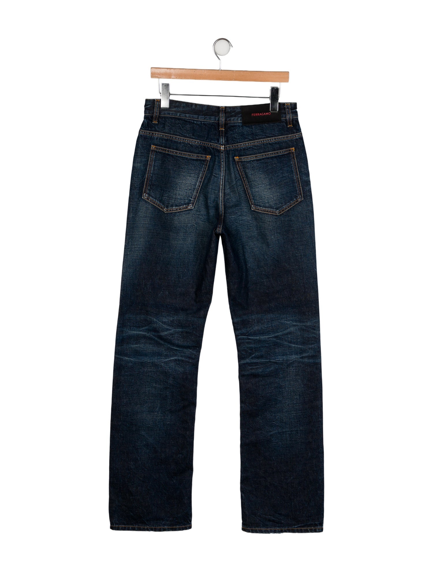 Ferragamo High-Rise Wide Leg Jeans