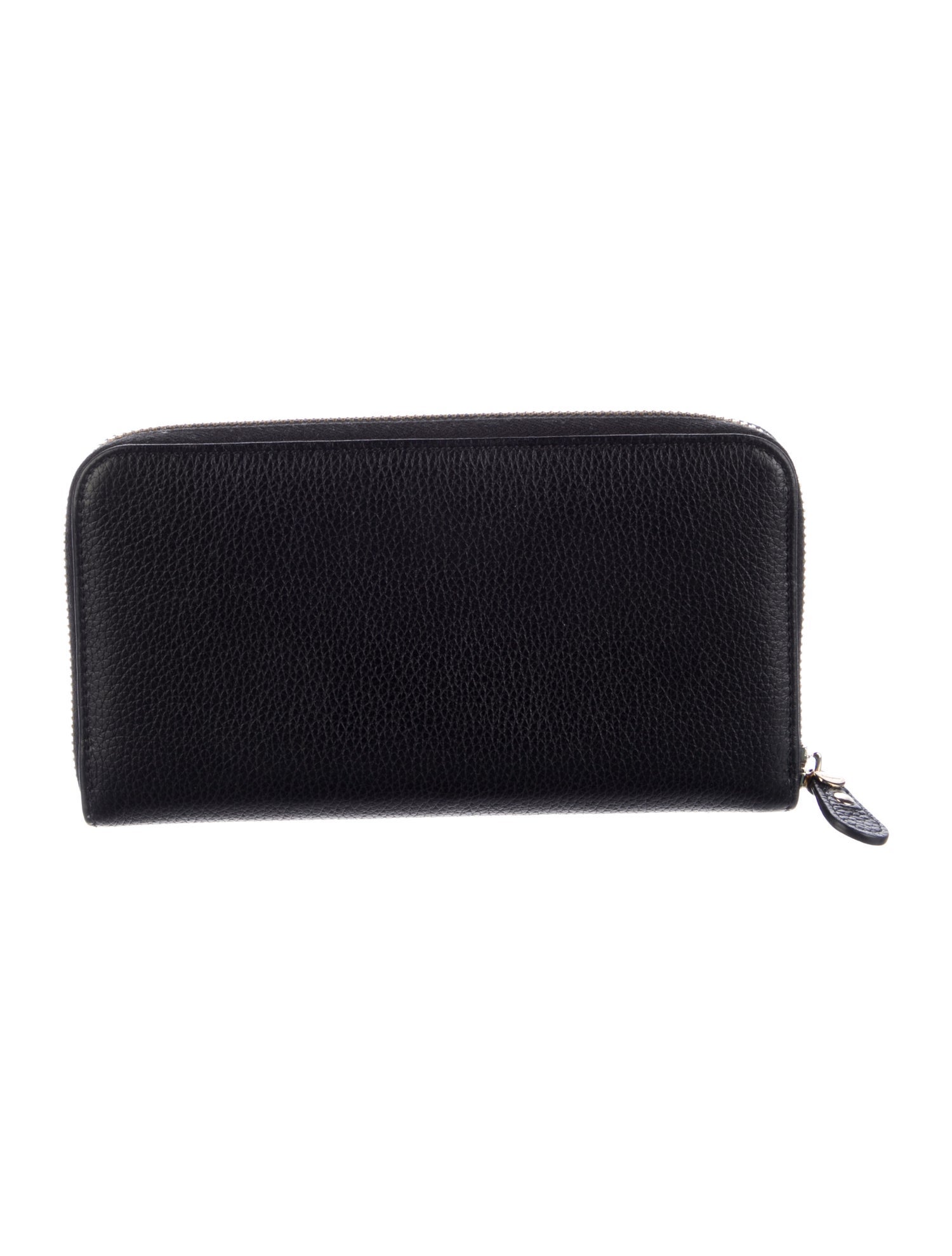 Ferragamo Gancini Logo Leather Continental Wallet
