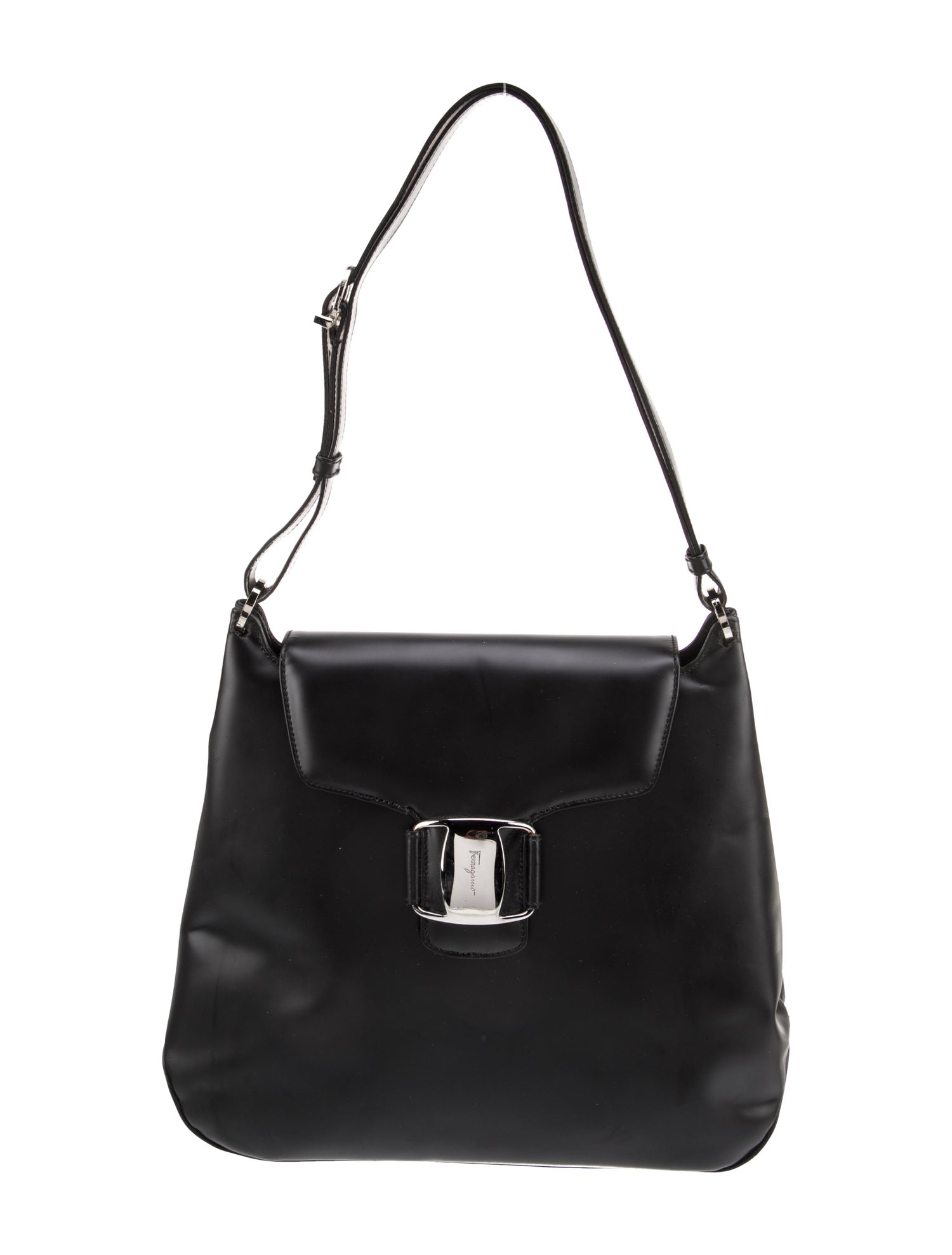 Ferragamo Leather Top Handle Bag Vintage