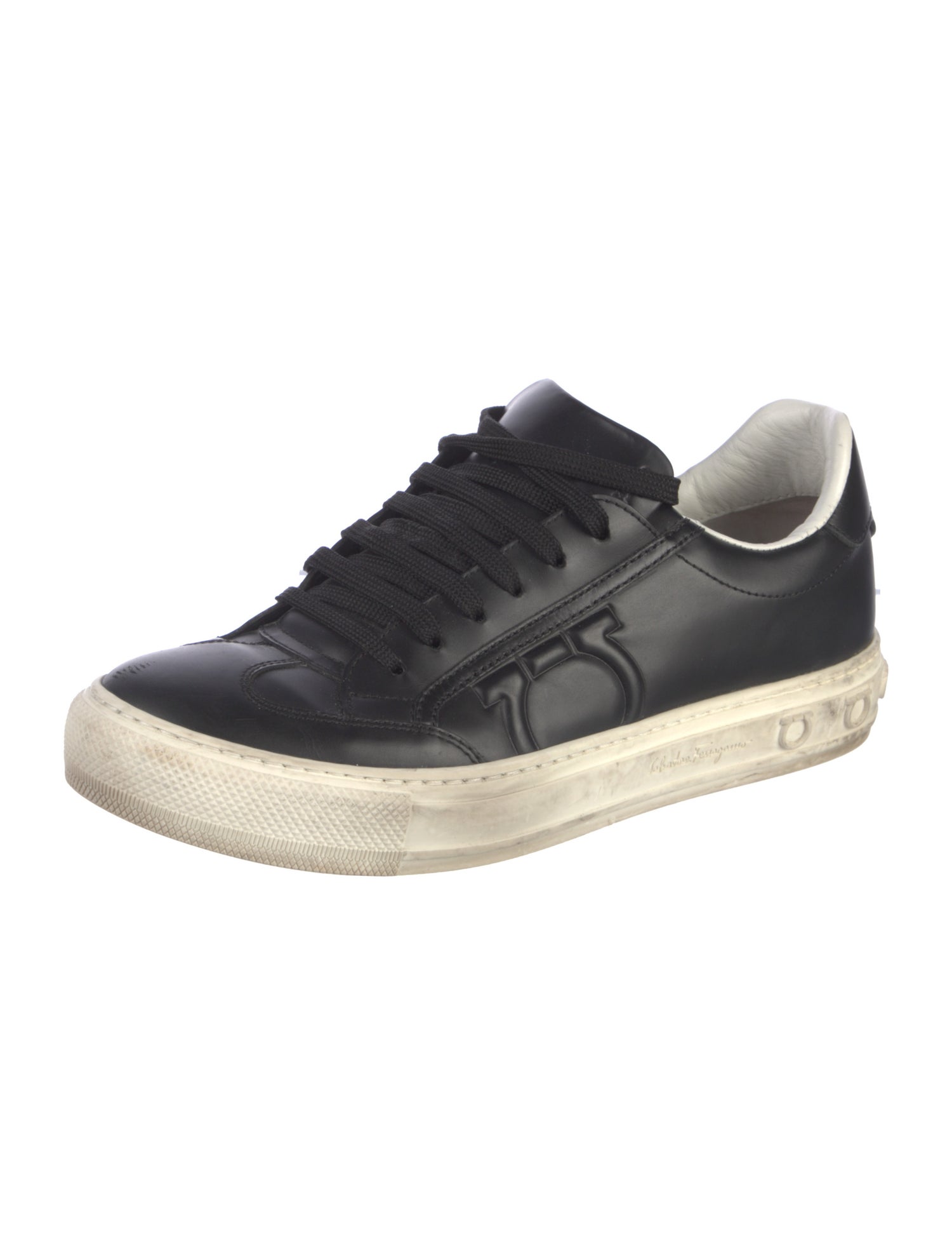 Salvatore Ferragamo Leather Sneakers
