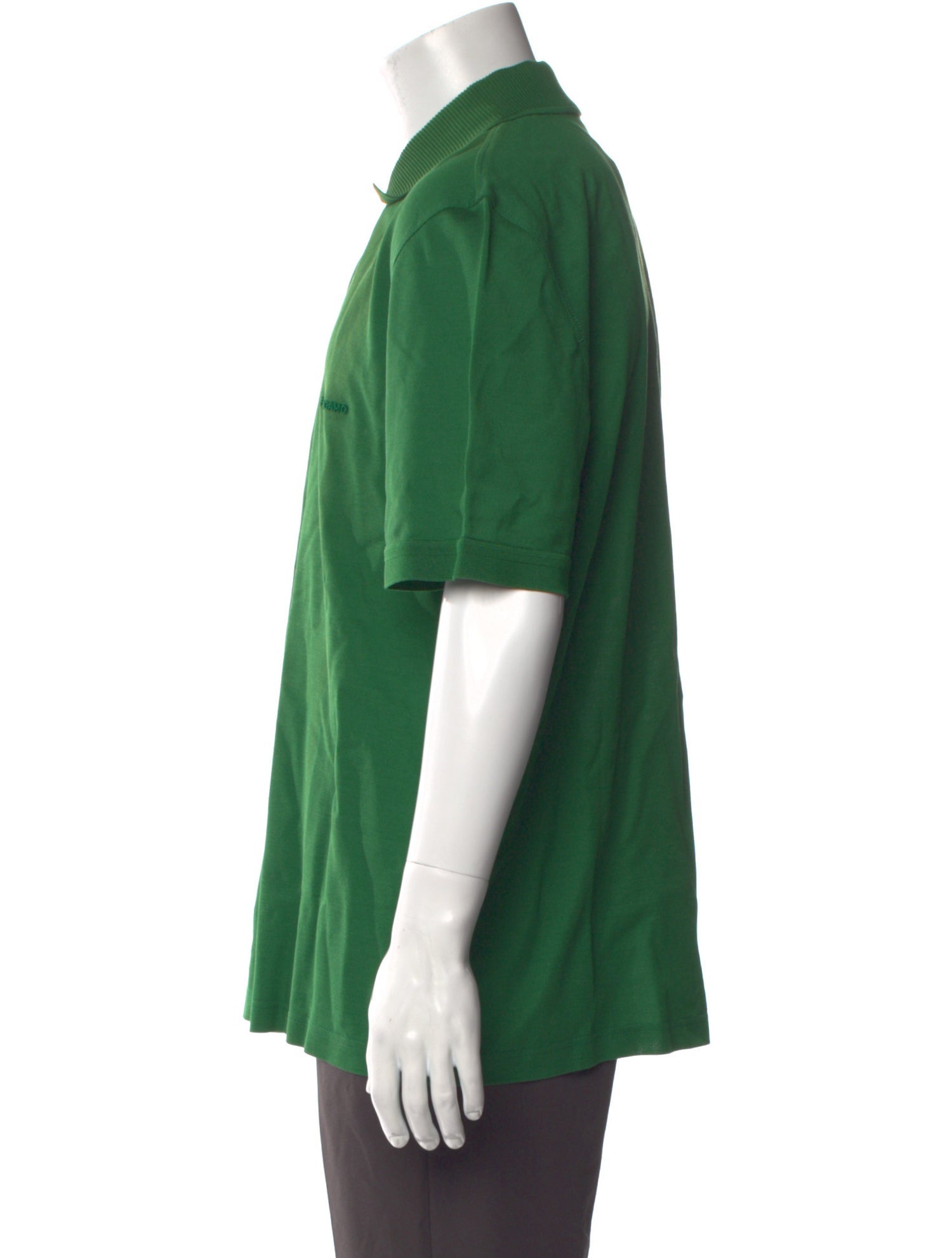 Ferragamo Collar Short Sleeve Polo Shirt