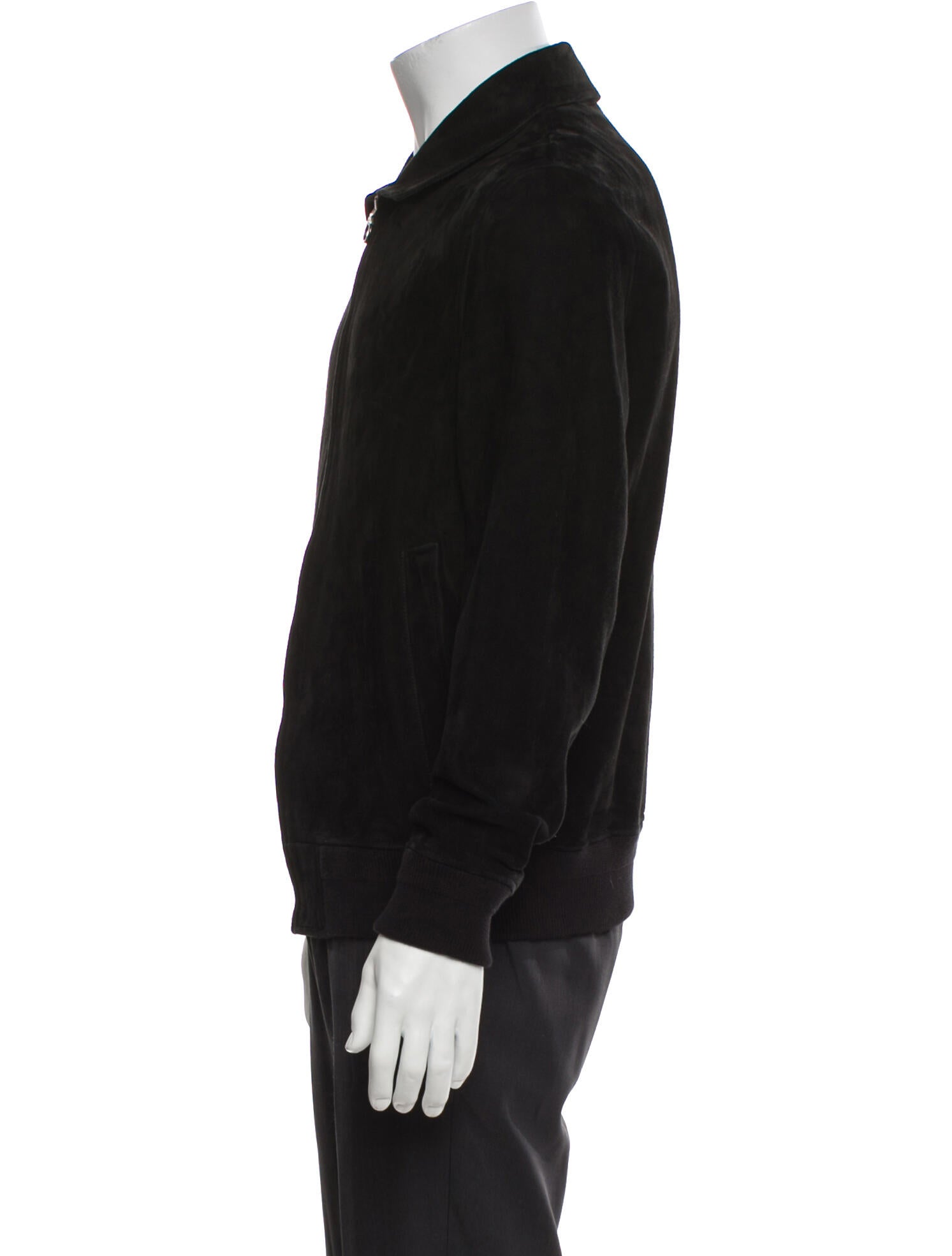 Ferragamo Lamb Leather Bomber Jacket