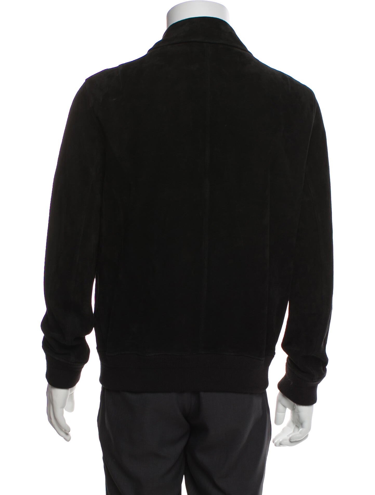 Ferragamo Lamb Leather Bomber Jacket