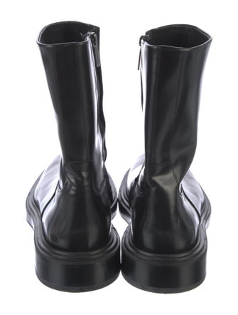 Ferragamo Leather Western Boots