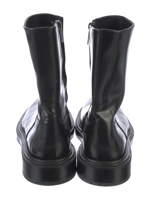 Ferragamo Leather Western Boots