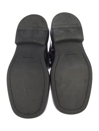 Ferragamo Leather Western Boots