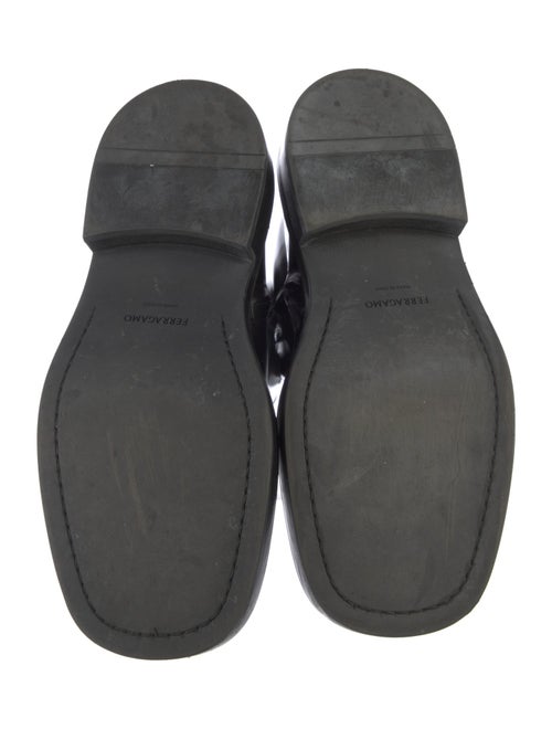 Ferragamo Leather Western Boots