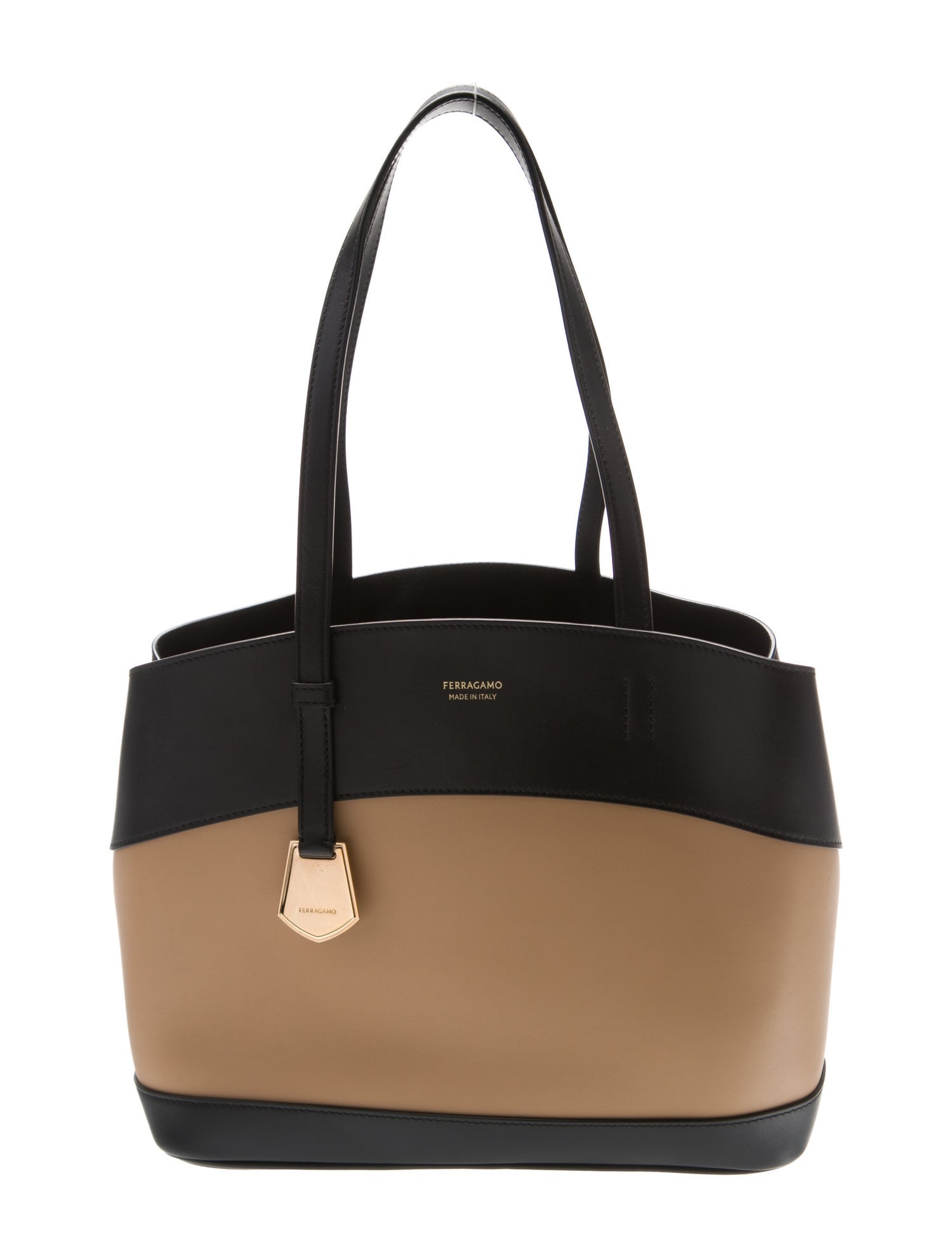 Ferragamo Leather Charming Tote Medium