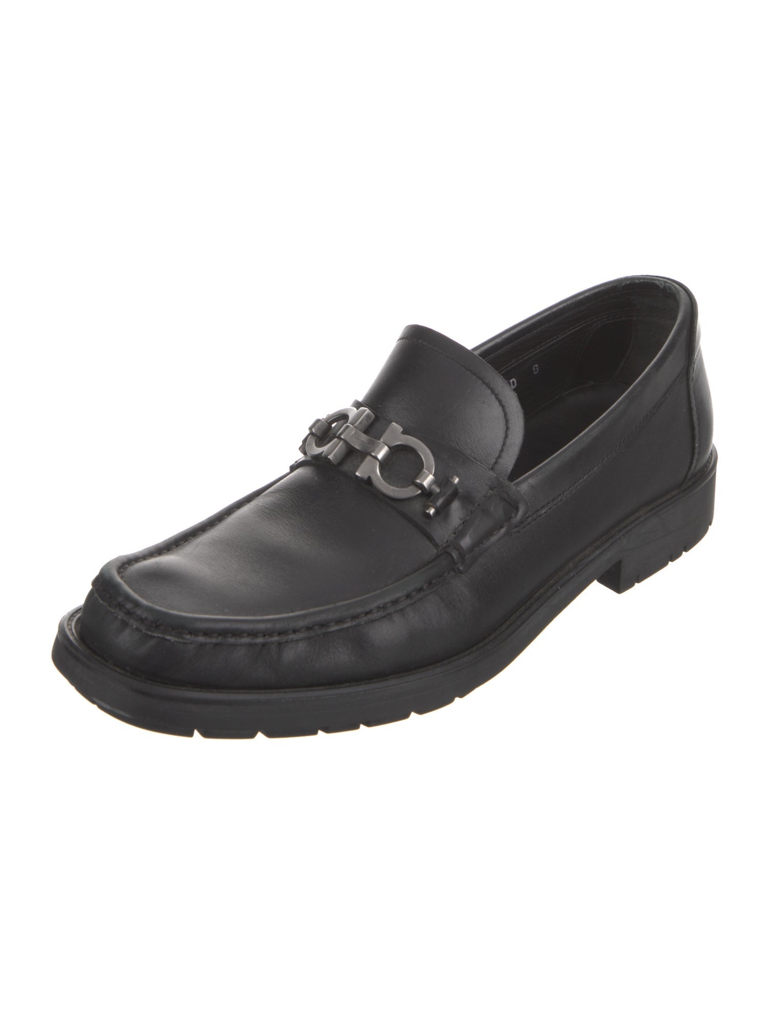 Salvatore Ferragamo Leather Dress Loafers