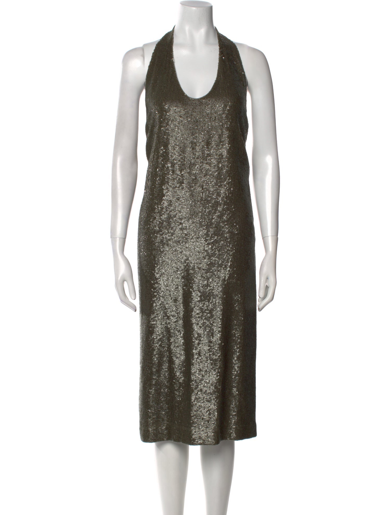 Ferragamo Halterneck Long Dress